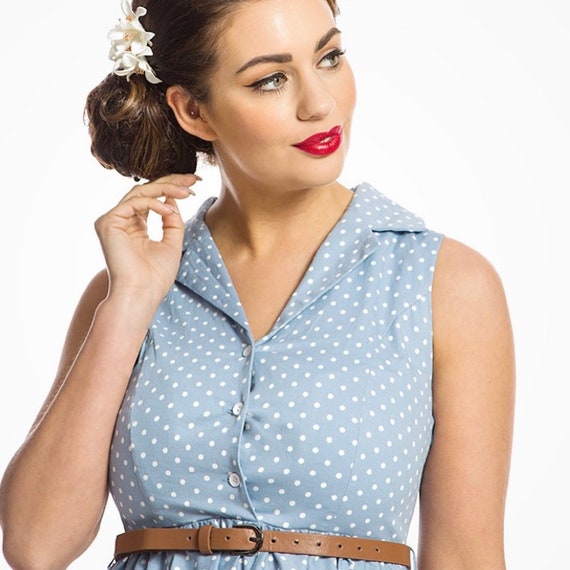 Lindy Bop Matilda Leopard Print Shirt Dress