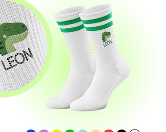 Sleepy Sock - Dinosaur - Personalized with Name