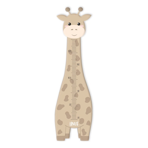 Kinder Messlatte - Design "Giraffe"