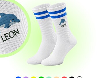 Sleepy Sock - Dolphin - Personalized with Name
