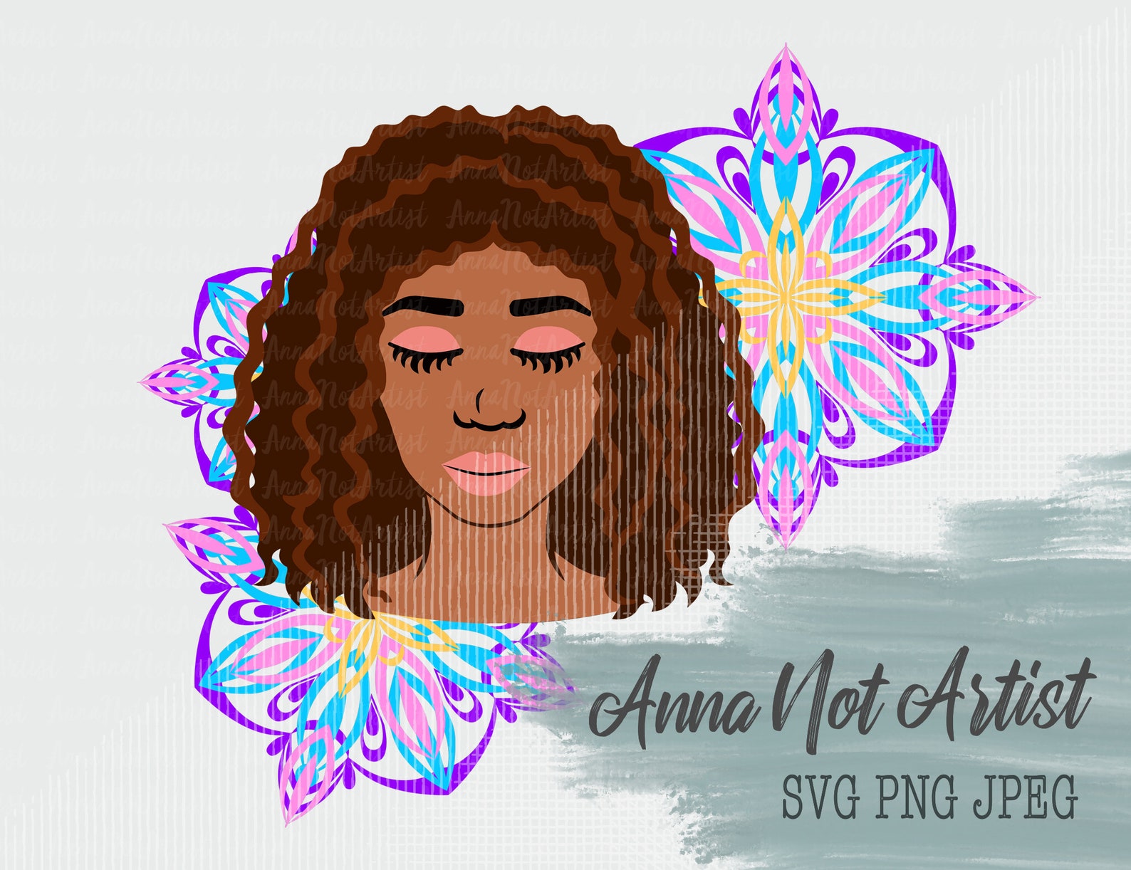 Free Free Mandala Lady Svg 842 SVG PNG EPS DXF File
