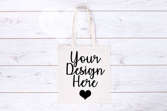 Liberty Bag 8502b Bargain Canvas Tote Flat Lay Tote Mockup Etsy