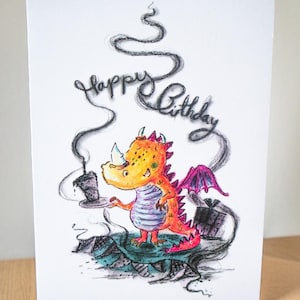 Dragon Birthday Card