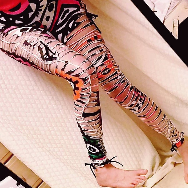 One Leg Dance Costume Etsy