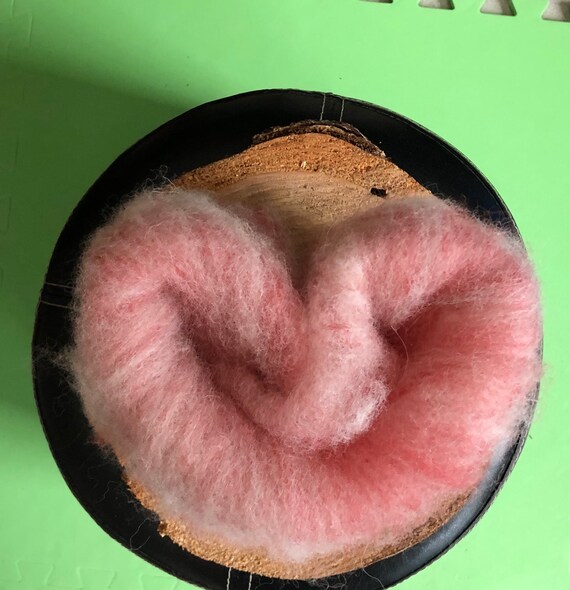 BFL Wool Blended with a off White Alpaca