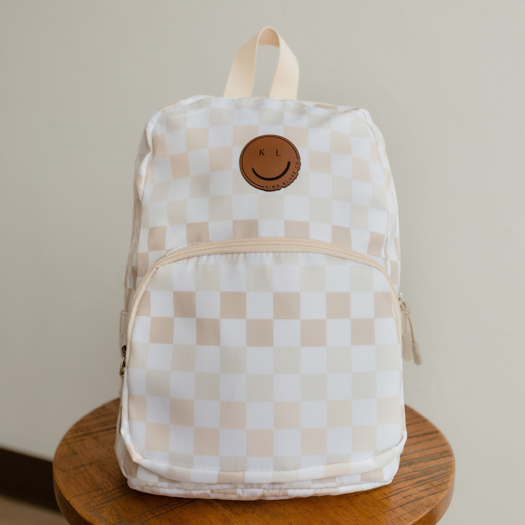 Checkered Toddler Backpack - Etsy display picture 3