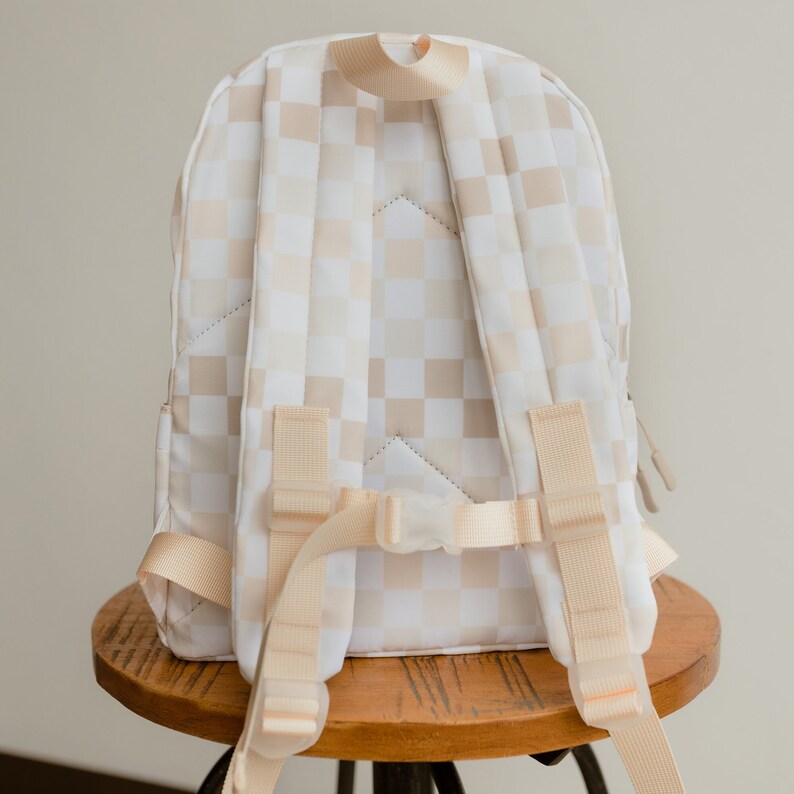 Checkered Toddler Backpack - Etsy