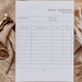 Booking Form for Mini Sessions, Printable Photo Shoot Register ...