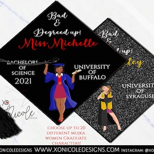 Graduation Cap Topper - Graduation Topper - Graduation Gift - Variety Women - Graduation Party - Custom Grad Quote - Grad Cap Topper - Grad