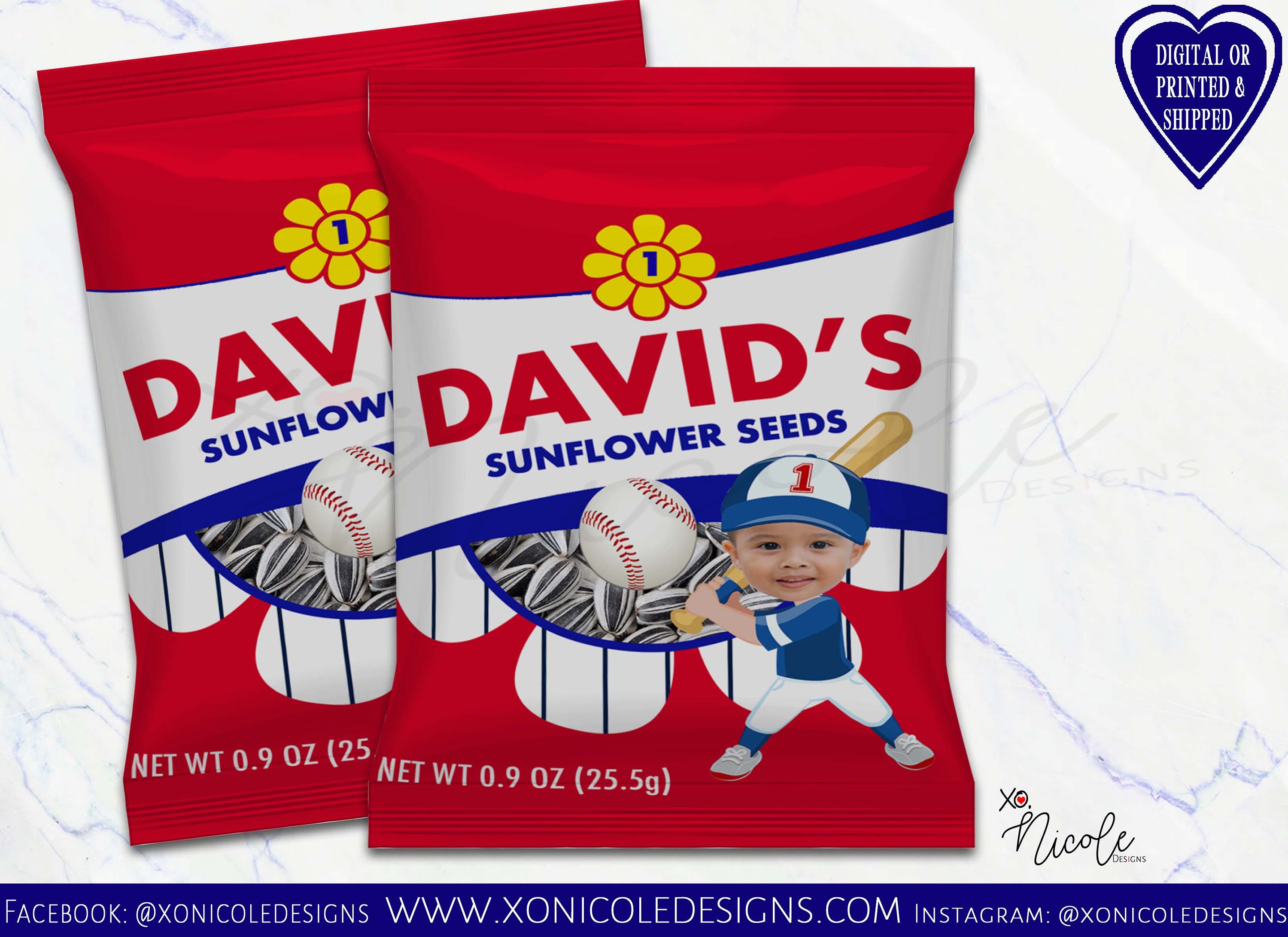 David Sunflower Seeds Bag