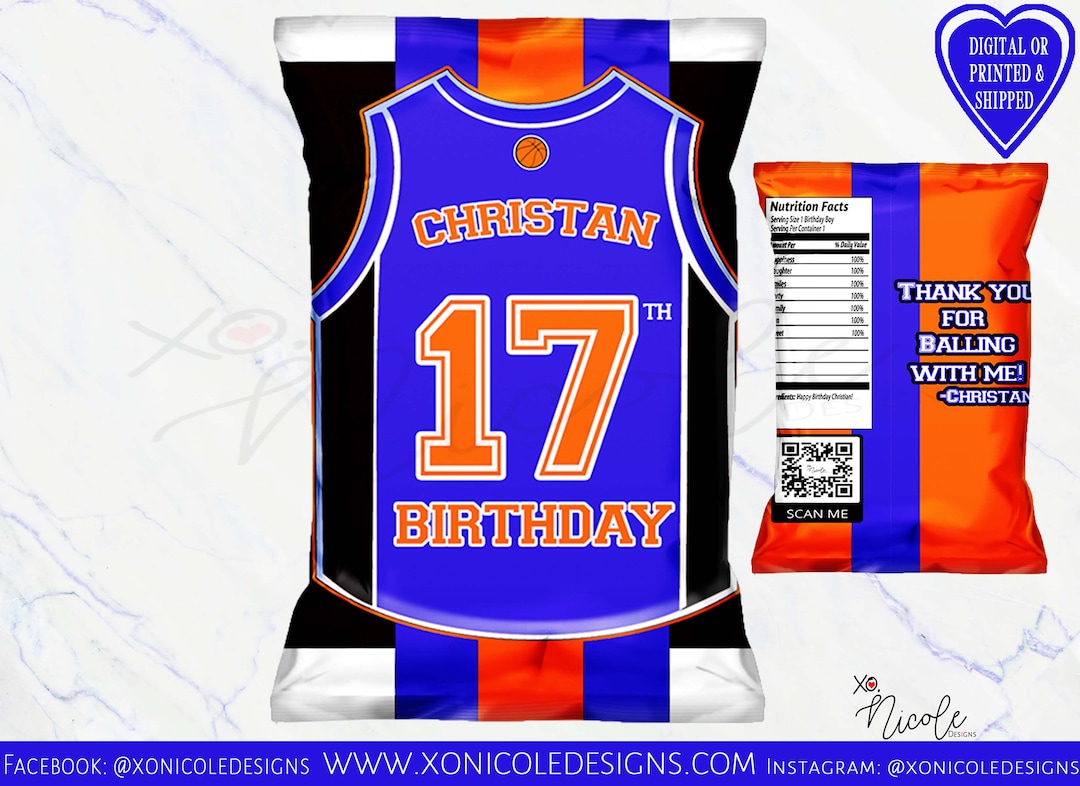 Basketball Chip Bags Chip Bags Basketball Party Basketball Theme
