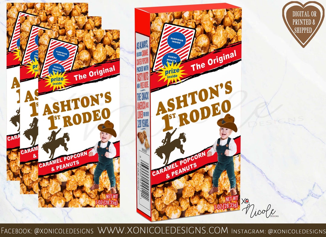 Rodeo Cowboy Cracker Jacks First Rodeo Wanted Cowboy Favors Rodeo