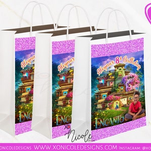 Encanto Theme Party Favor Bags - Candy Bags - Birthday Party Favors - Encanto Party - Encato Gift Bags - Encanto Birthday Party - Favor Bags