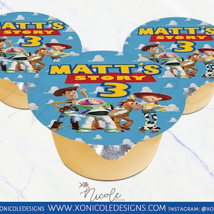 Toy Story Apple Sauce/Jello Labels -Applesauce Labels - Toy Story Party - Toy Story Birthday - Toy Story Favors - Jello - Party