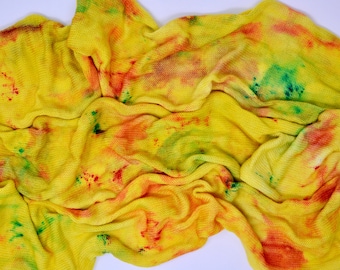 Fruit Punch, Hand Dyed Merino Nylon Sock Blank