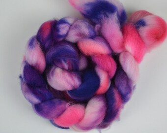 100g Hand Dyed Superwash BFL  Spinning Fibre