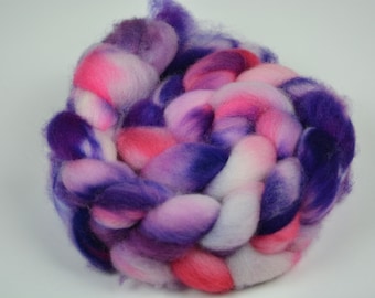 100g Hand Dyed Superwash BFL  Spinning Fibre