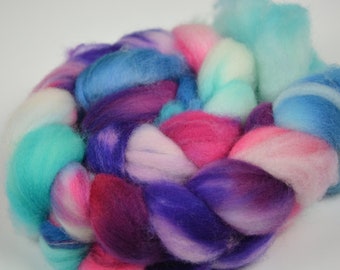 100g Hand Dyed Superwash BFL  Spinning Fibre