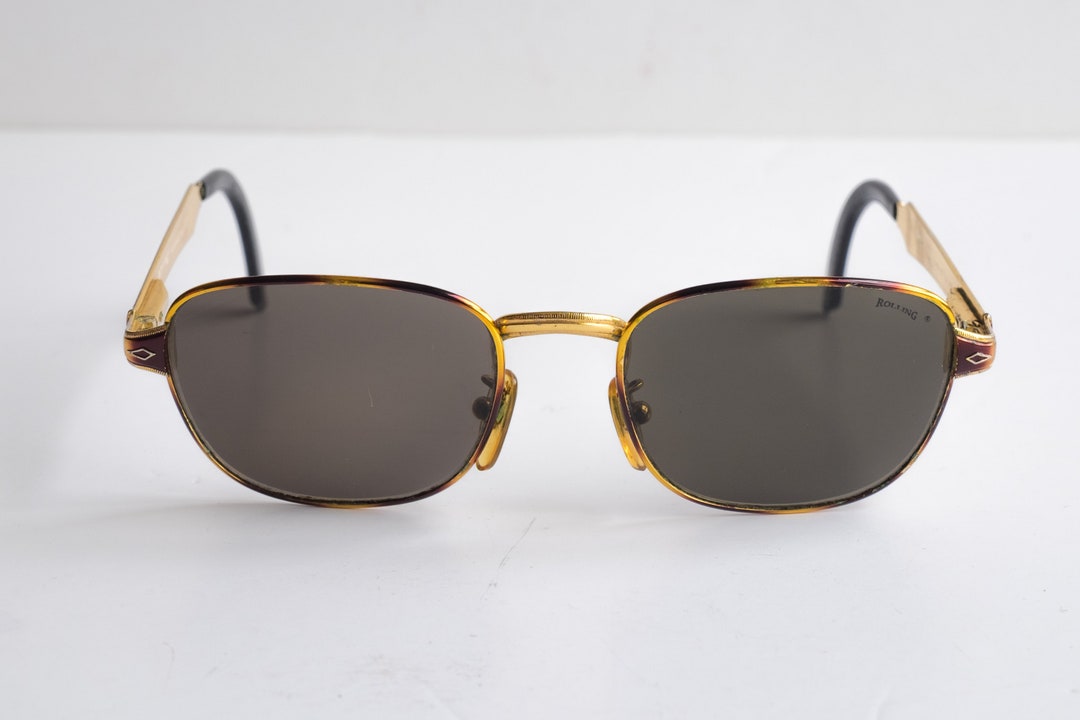 ROLLING 603 HANDMADE Occhiali da Sole Usato Vintage Uomo Donna Etsy Italia
