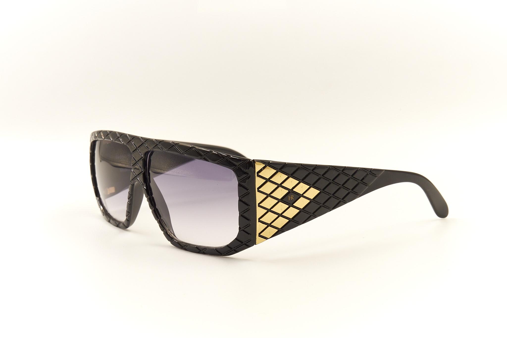 Vintage Helena Rubinstein Black & Gold Sunglasses Helena Rubinstein main image 2