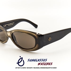 Vintage y2K  Riccardo Polinelli Collection Sunglasses black cat-eye frame womens Riccardo polinelli collection 562 - Gem main image 4