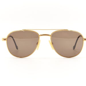 ST DUPONT Estede M D081 Vintage Authentic Double Bridge Highend Designer Sunglasses for Men / Good Preowned with New Lenses