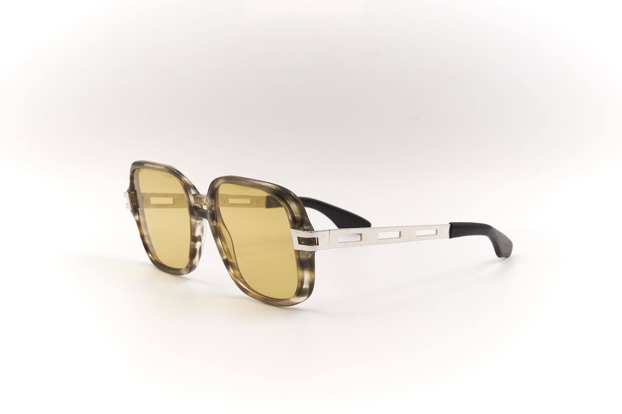 SAPHIRA 135 Optyl Vintage Designer Sunglasses 1970s Made in  display picture 3