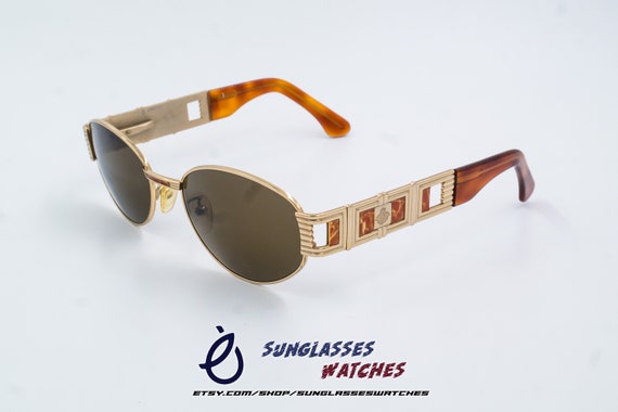 Von FURSTENBERG MF66 Gold Tortoise Sunglasses / N… - image 1