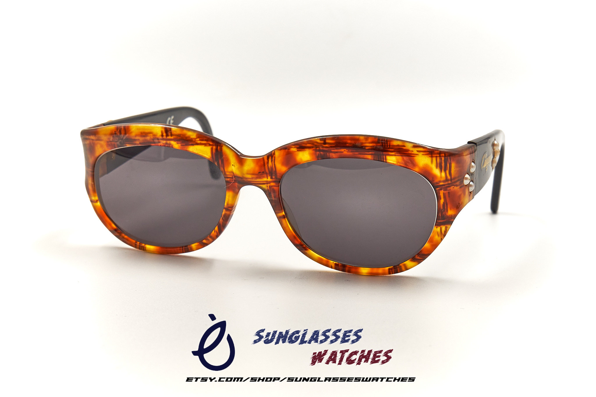 CHAGALL by Visibilia LL 2520 Pearl Tortoise Acetate Sunglasses
