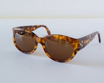 CHAGALL LL2520 97M by VISIBILIA Made in Italy Tortoise Vintage Designer Sunglasses / Men Women / NOS