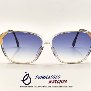 SILHOUETTE SPX M 1749 Vintage Clear Sunglasses Made in Austria / NOS New Old Stock Eyewear for Women / New Lenses