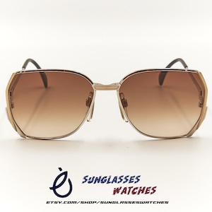 SILHOUETTE M6074 80 Vintage Sunglasses Made in Austria / NOS Eyewear for Men & Women / New Old Stock with New Lenses
