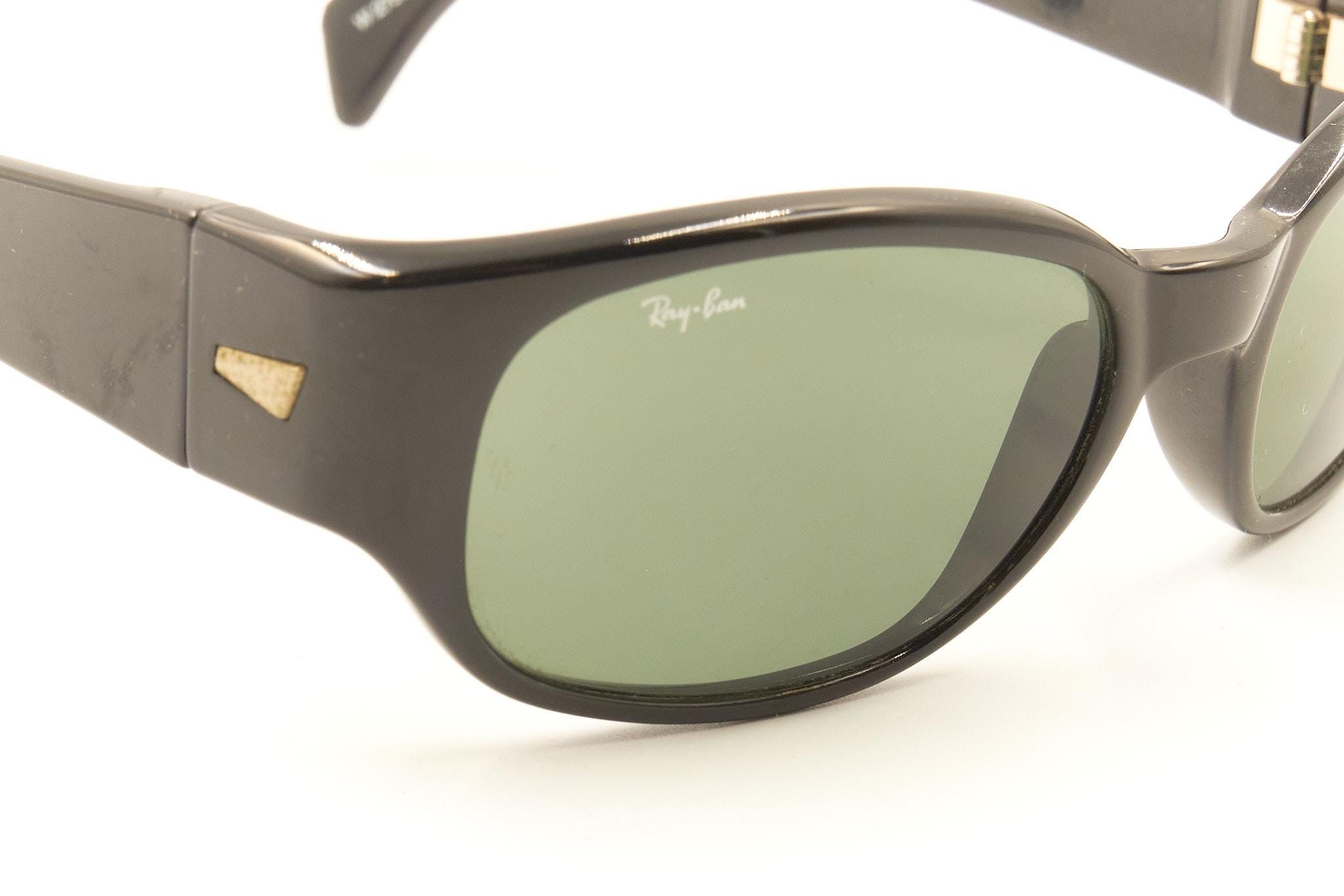Ray Ban Bausch Lomb B&L W2757 Outsiders Black Rectangle Sunglasses