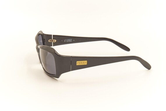 Authentic Gianfranco FERRE GF Black Sunglasses / … - image 5