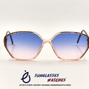 SILHOUETTE SPX M 1862 Vintage Clear Sunglasses Made in Austria / NOS New Old Stock Eyewear for Women / New Lenses