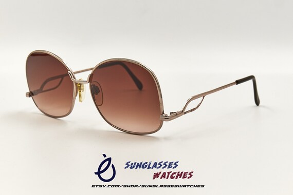LUXOTTICA Christina Avant Garde Oversized Underarm Vintage  display picture 2