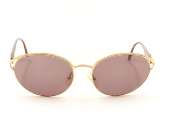 CHRISTIAN DIOR CD 2706 40 Optyl Metal Combo Made in Germany Vintage Sunglasses for Women / Designer Eyewear 1980s / New Old Stock