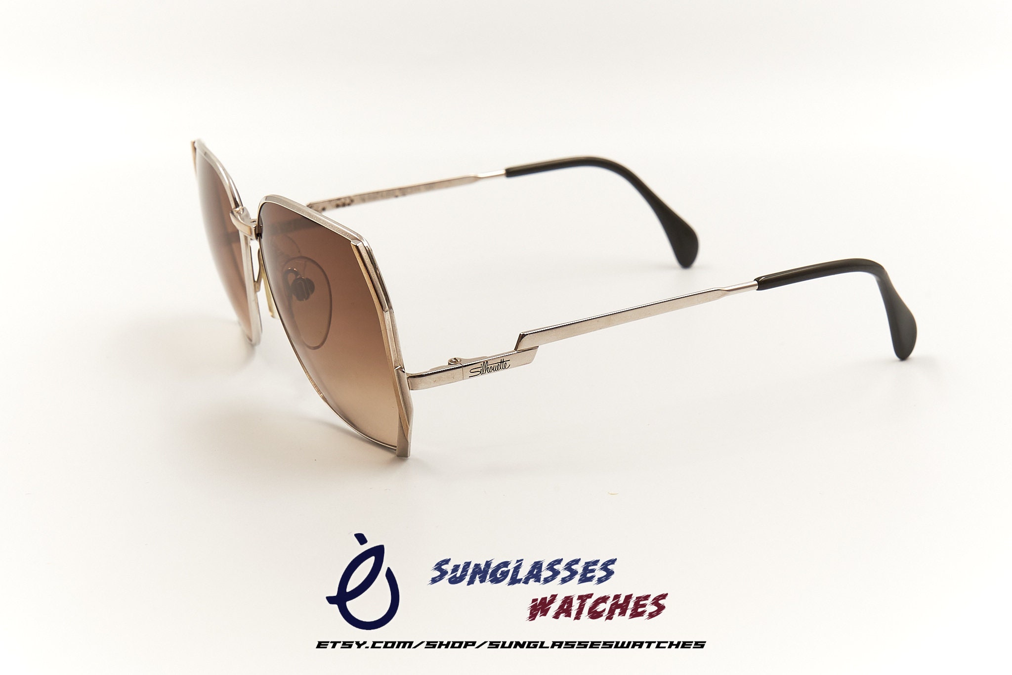 SILHOUETTE M6074 80 Vintage Sunglasses Made in Austria / NOS 