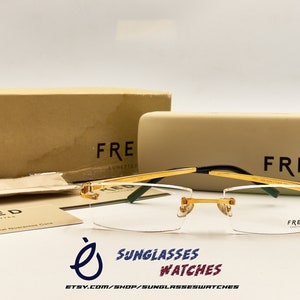 FRED JAMAIQUE 003 Vintage Designer Rx Prescription EyeGlasses Frame / Nos Highend Eyewear for Women & Men / New Old Stock Eyewear