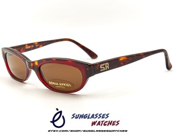 SONIA RYKIEL Lunettes 7518 Tortoise Acetate Vintage Designer