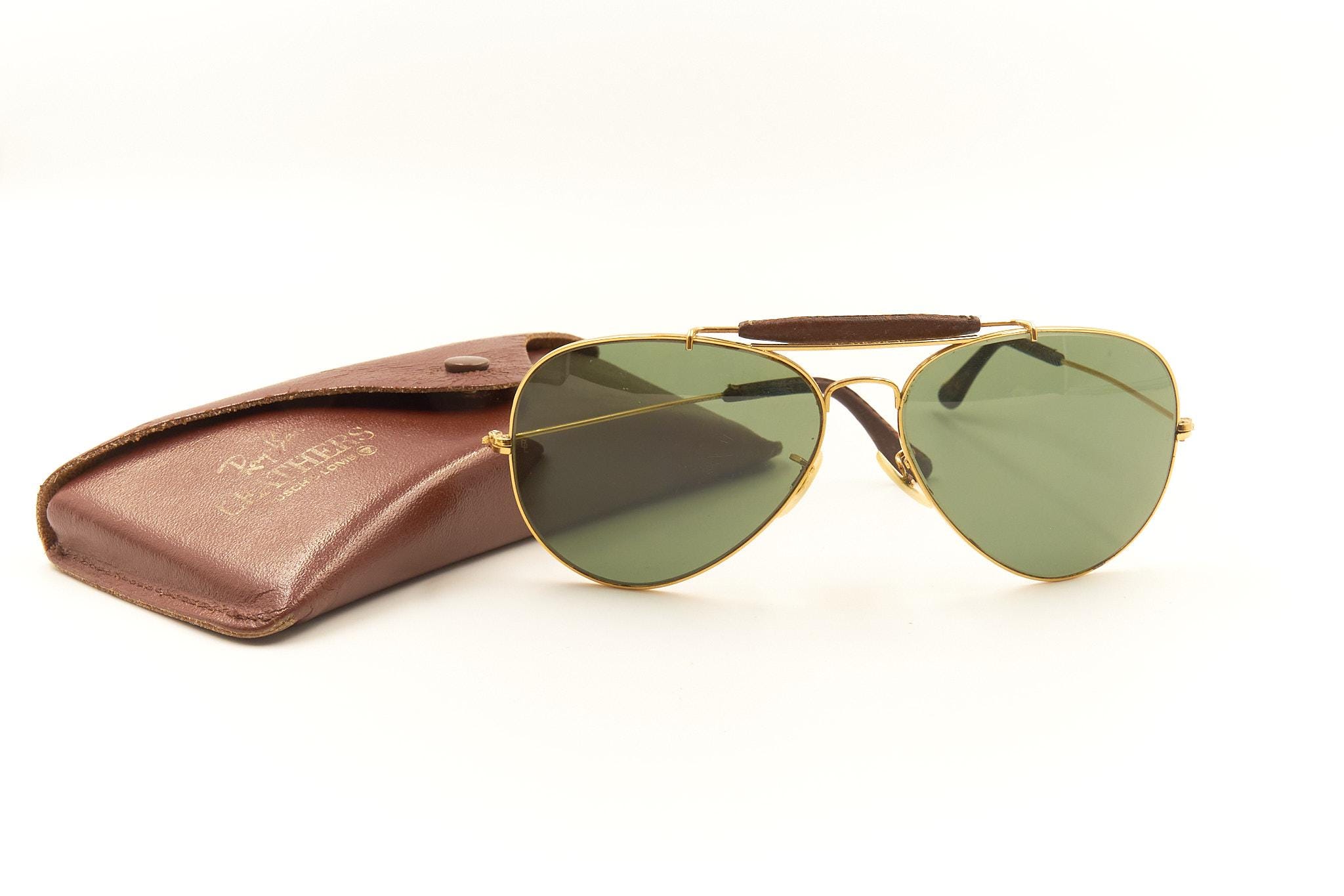 RayBan Leathers サングラス BAUSCH&LOMB USA Vintage Bausch & Lomb Ray-Ban Photochromic Transition