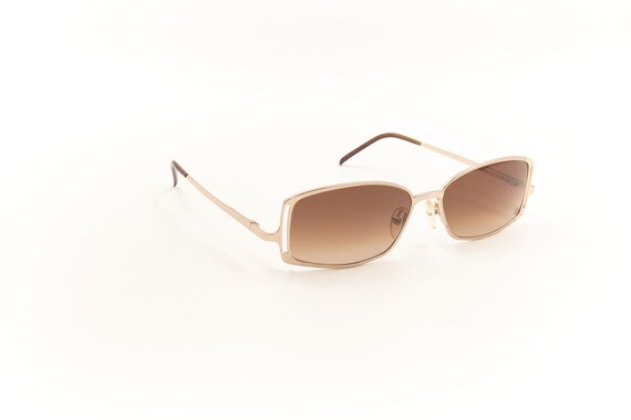 BHR MOD 7148 Col 1 Vintage Rectangular Sunglasses… - image 6