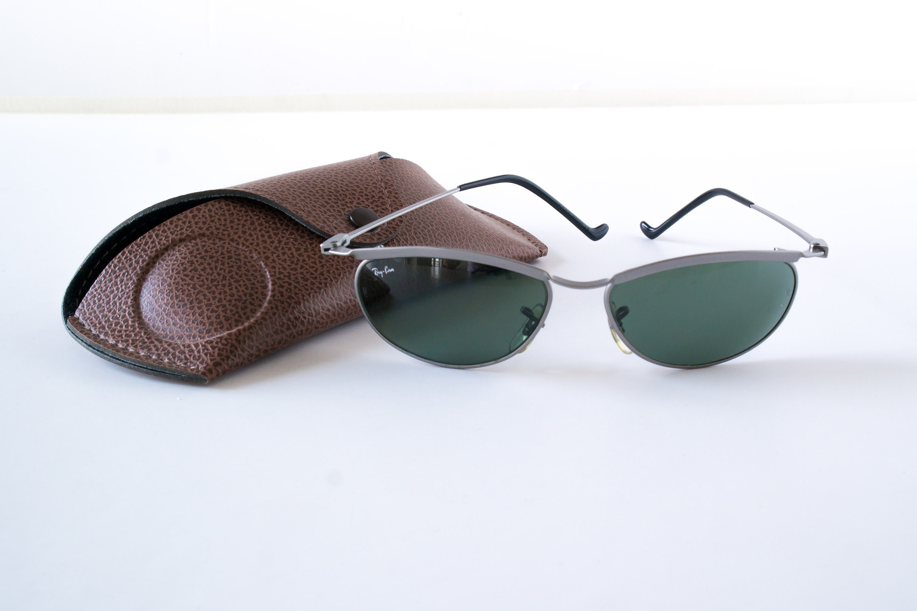 Ray Ban Bausch Lomb B&L W2566 NEW DECO Metal Oval Sunglasses / | Etsy