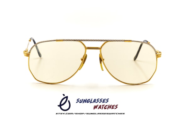 FRED AMERICA CUP 58 14 Gold Wire Vintage Designer Highend