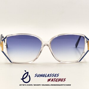 SILHOUETTE SPX M1713 Vintage Clear Sunglasses Made in Austria / NOS New Old Stock Eyewear for Women / New Lenses