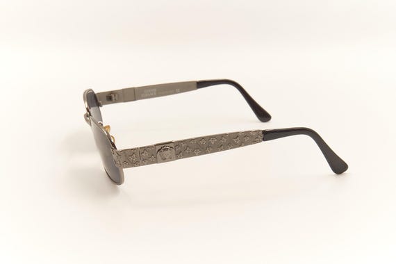 Authentic GIANNI VERSACE Mod X03 Metal Leaves The… - image 4