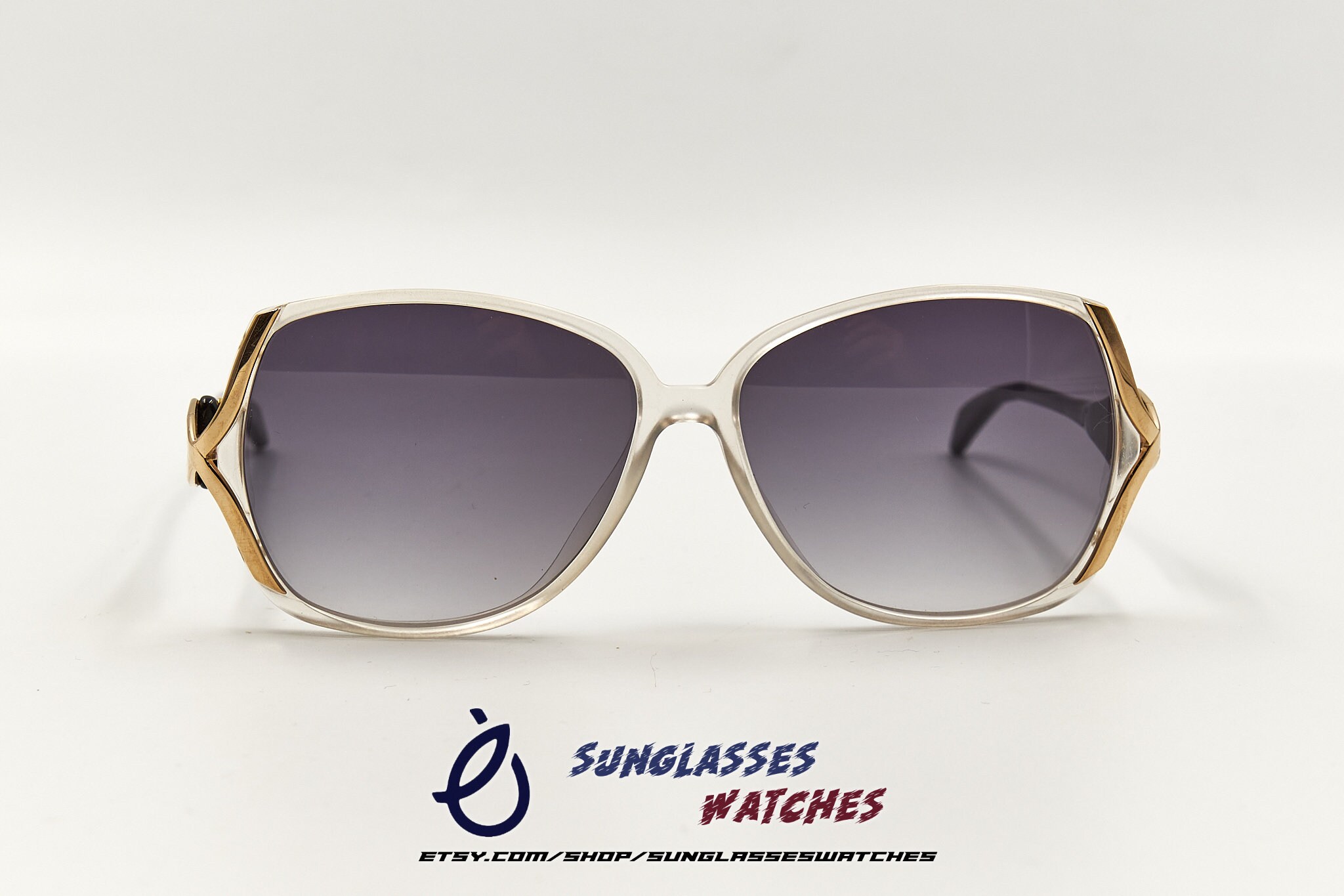 SILHOUETTE M1786 Black Clear Vintage Sunglasses Made in Austria