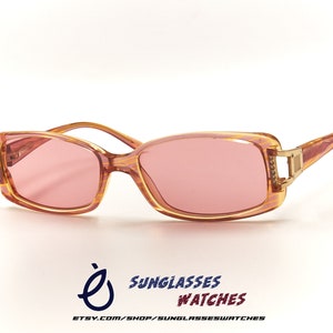 LUXOTTICA LU 9055 Designer Sunglasses from 90s / Women Eyewear / Made in Italy / Unused New Old Stock