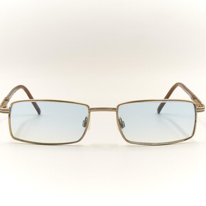 ESCHENBACH 6418 20 Rectangular Sunglasses Made in Germany / Good Condition Eyewear for Men & Women with New Lenses / New Old Stock