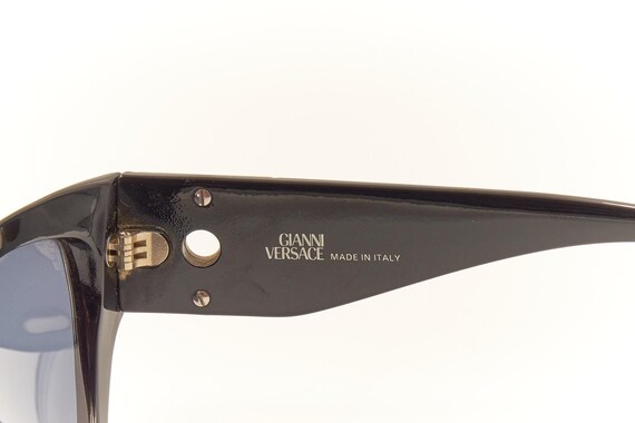 Authentic GIANNI VERSACE Mod 489 Col 852 Black Go… - image 9